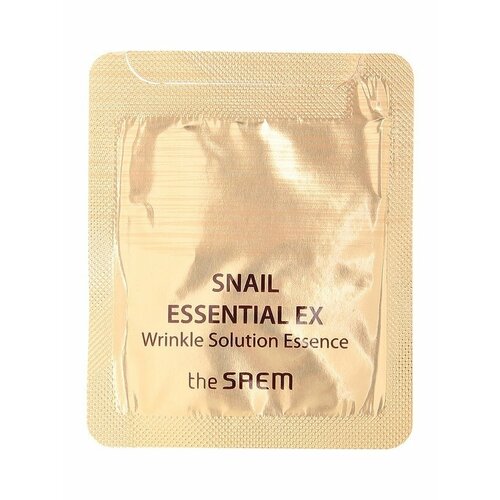 Пробник эссенции Snail Essential EX Wrinkle Solution Essence, The Saem, 8806164173800