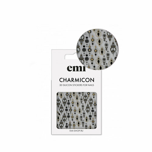 E.Mi, 3D-  214   Charmicon 3D Silicone Stickers