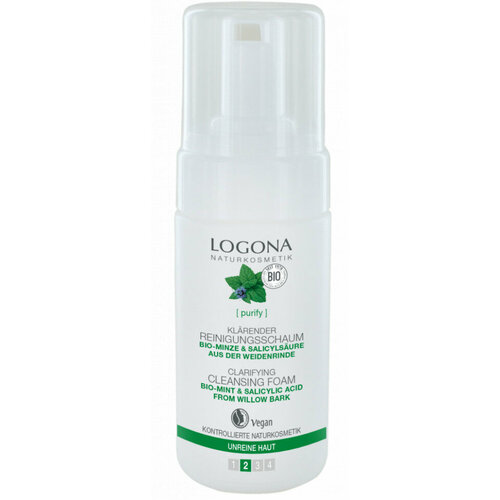 LOGONA Очищающая пенка для умывания \