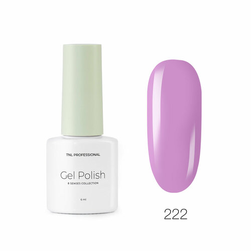 Гель-лак TNL 8 Чувств Mini №222 - лиловый шелк (6 мл)