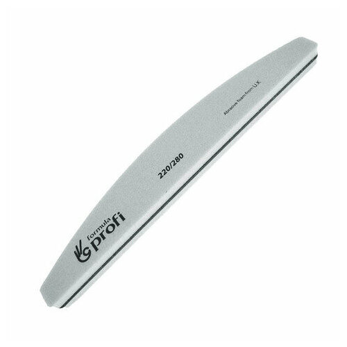 FORMULA PROFI, Пилка-полировщик полумесяц с черным центром, 220/280