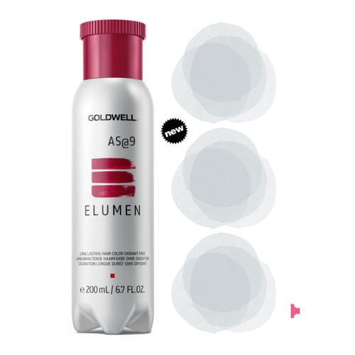 Goldwell Elumen AS@9 пепельно-серебристый 200мл goldwell elumen leave in conditioner спрей по уходу за окрашенными волосами 150 мл