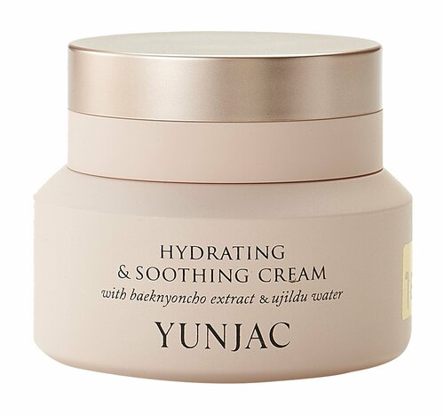 YUNJAC Hydrating & Soothing Cream Крем для лица увлажняющий успокаивающий, 50 мл