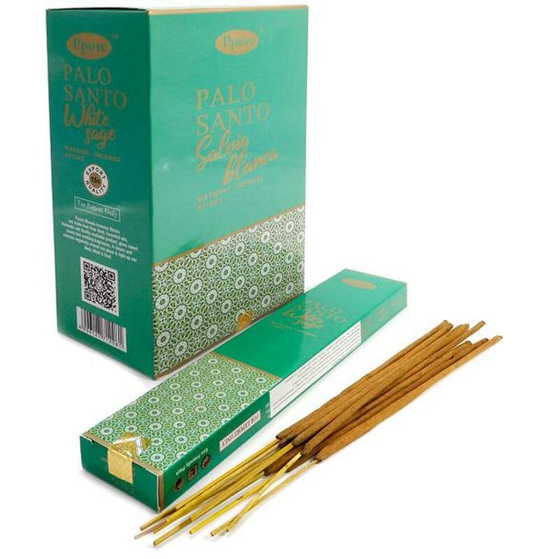 Благовония Ppure NAG CHAMPA Palo Santo White Sage 15 г