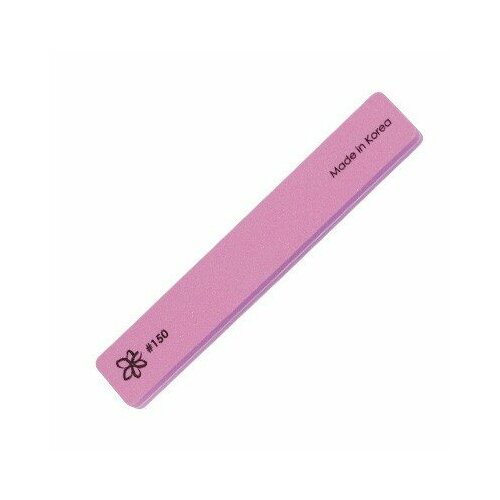Пилка для шлифовки розовая широкая 150/150 IRISK (арт. Б302-04) пилка белая широкая 120 120 irisk арт б050 02