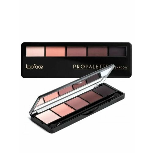 TopFace Палитра для век PT501 №15 Pro Palette Eyeshadow topface рт501 17 палитра теней для век 17 5 цветная pro palette eyeshadow 12 5 гр