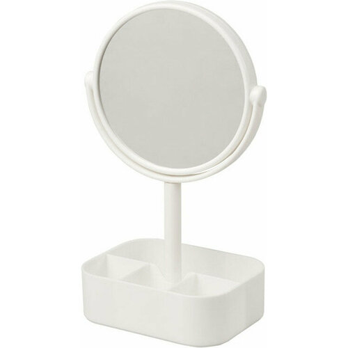 Косметическое зеркало Laverne, белый зеркало косметическое m 1602p двустороннее 1 х2 диаметр 15 см окраш металл стекло