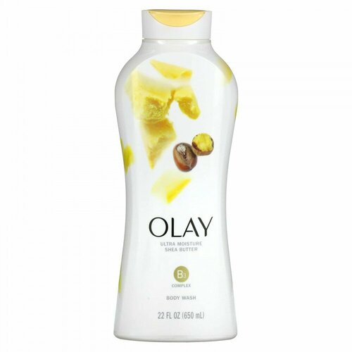 Olay, Увлажняющий гель для душа с маслом ши, 650 мл (22 жидк. Унции)