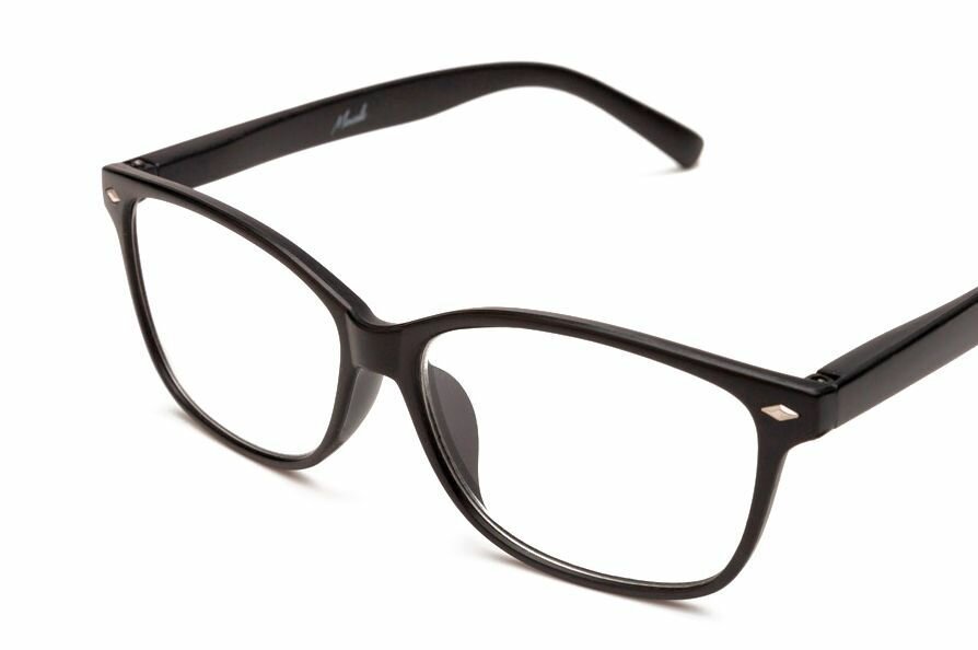 Готовые очки для зрения корригирующие Marcello GA0138 с диоптриями очки унисекс вайфареры очки пластиковые в футляре