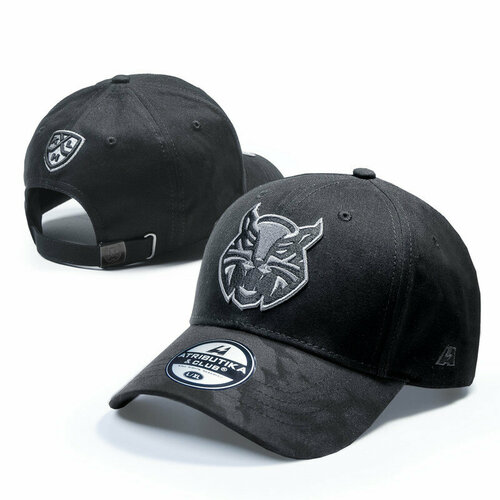 фото Бейсболка atributika & club, размер 55/58, черный