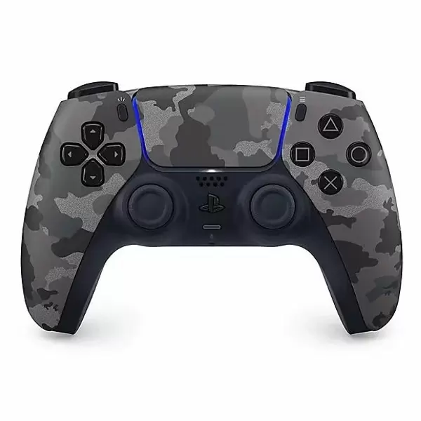 Геймпад Sony DualSense для Playstation 5 Grey Camouflage (Серый камуфляж)