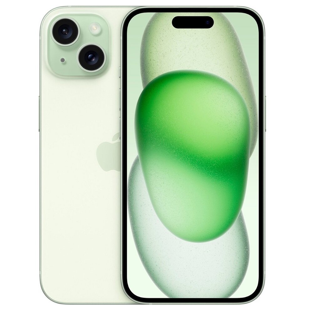 Смартфон Apple iPhone 15 128GB Green (nano SIM + eSIM)