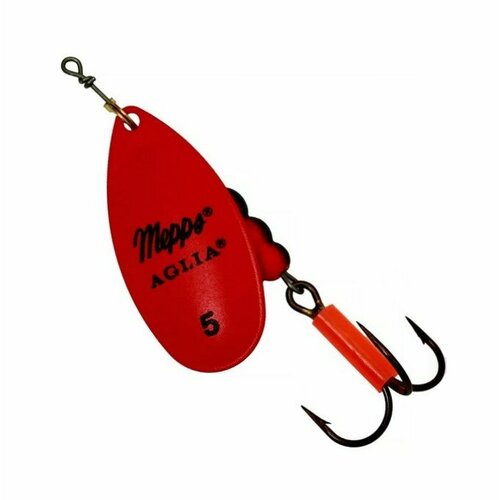Блесна вращающаяся Mepps AGLIA FLUO, (5), Red