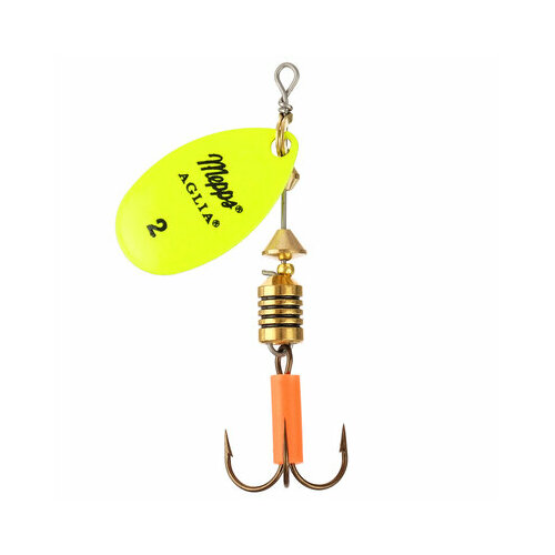 Блесна вращающаяся Mepps AGLIA FLUO, 2, Chartreuse, комплект из 1 штука