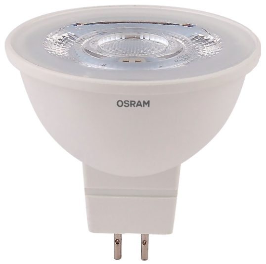 Лампа светодиодная OSRAM LS MR 16 5W/850 220V GU5.3 (холодный белый 5000К)