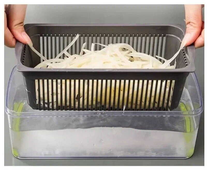 Овощерезка Bodom Viggie Slicer 14в1 с контейнером и овощечисткой — фото 1