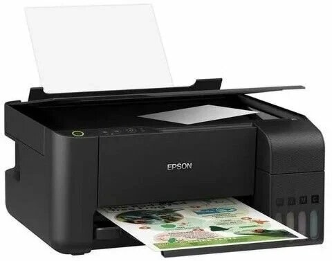 МФУ Epson L3200 (струйное цветное P/S/C А4 5760x1440 dpi СНПЧ 33 стр/мин лоток 100 листов USB)