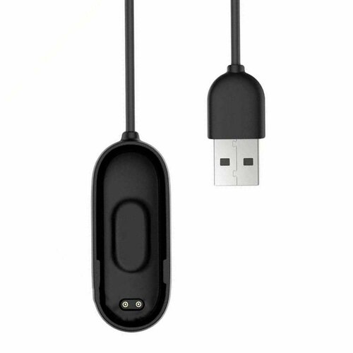 Зарядное USB устройство 20см для Xiaomi Mi Smart Band 4 черный