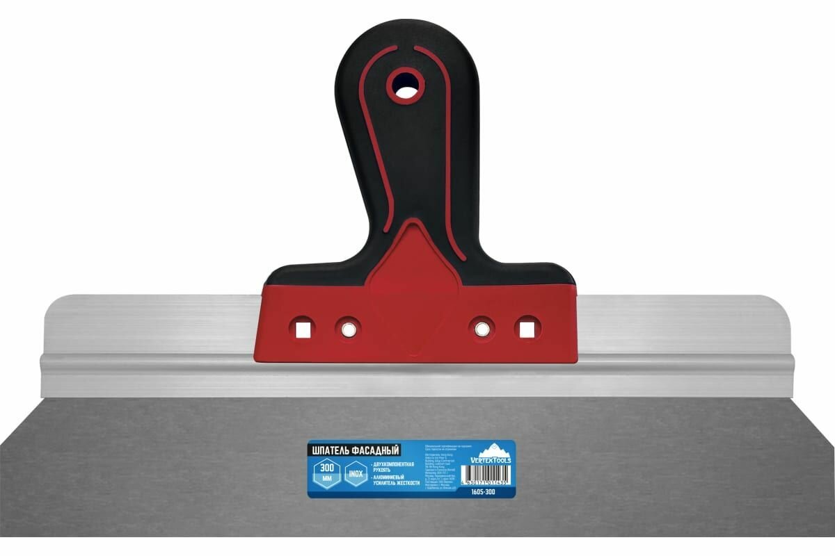 фото Шпатель фасадный VertexTools 300мм 1605-300