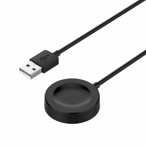 Зарядное USB устройство со встроенным кабелем для Huawei Watch D/GT Runner/GT2 Pro - черное магнитное зарядное устройство usb кабель для huawei watch gt2 pro белый