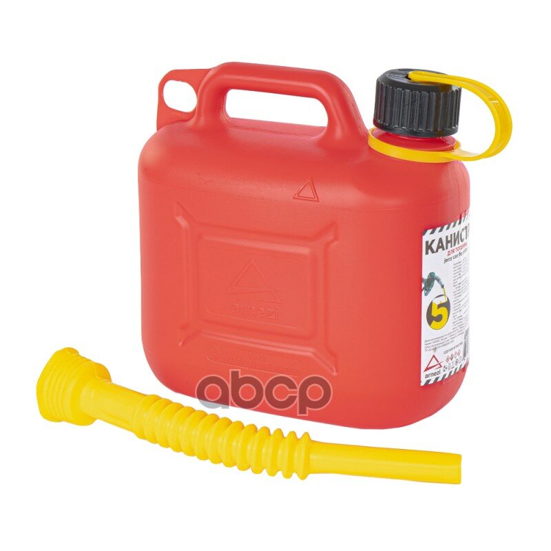 фото Канистра 5Л Для Топлива Пластиковая, Крышка С Защитой От Детей / Красная Arnezi A1006001 ARNEZI арт. A1006001