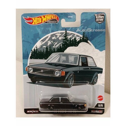 Hot Wheels Car Culture 73 Volvo 142 GL Chase Black Premium car turn signal lamp 1pc 30 45 60cm ultra thin double color car lighting soft tube led strip drl flowing daytime running strip