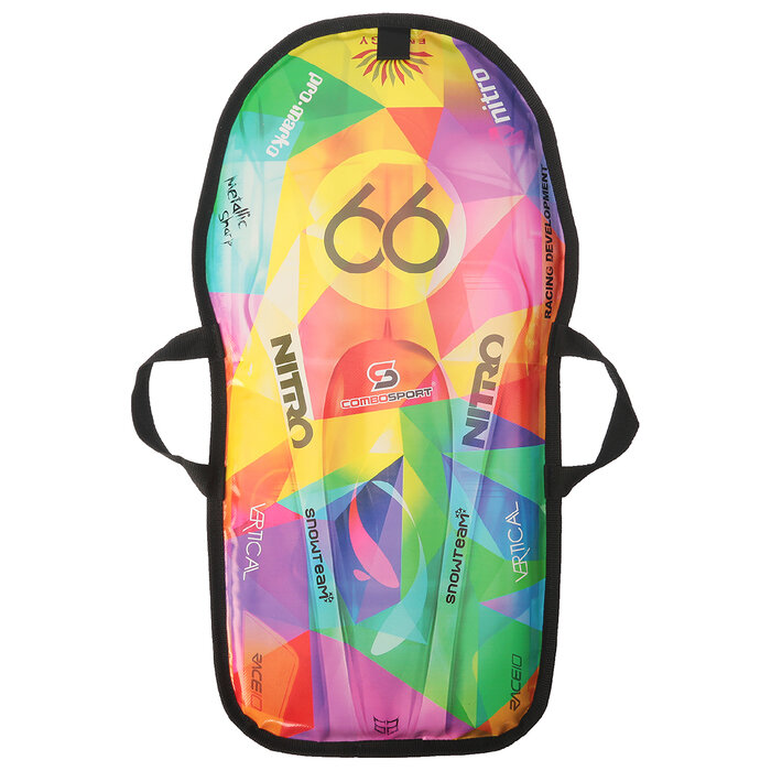 фото Санки-ледянки "Машинка №4", размер 71 х 31 см