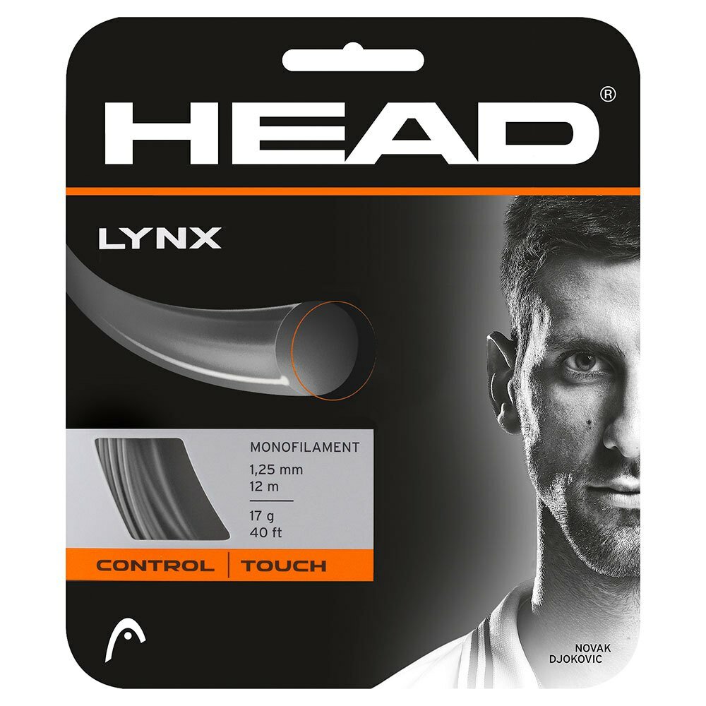 Теннисная струна HEAD Lynx Антрацит 281784-16AN (Толщина: 130)