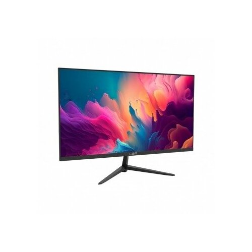 Монитор CBR LCD Монитор 23.8 MF-2401 безрамочный, VA, FHD 1920x1080, 75Гц, 1*VGA, 1*HDMI, черный, кабели 1*HDMI+1*VGA 1.5м в комплекте LCD-MF2401-OPC