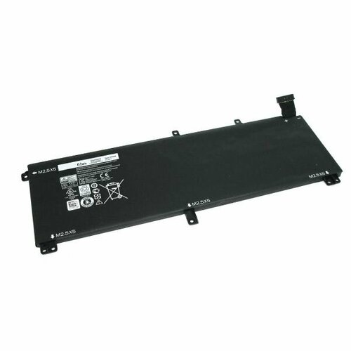 Аккумулятор TOTRM для ноутбука Dell XPS 15-9530 10.8V 61Wh (5640mAh) черный