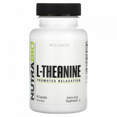 Nutrabio Labs, L-Theanine, 200 mg, 90 Capsules
