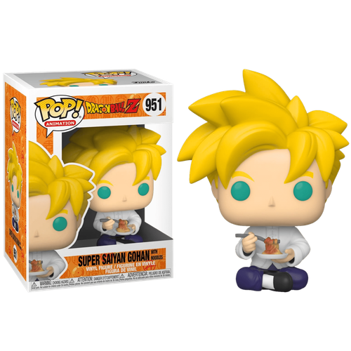 Фигурка Funko POP Super Saiyan Gohan with Noodles из аниме сериала Dragon Ball Z 951