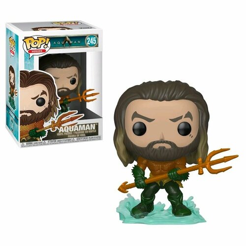 Фигурка Funko POP Aquaman из фильма Aquaman 245 фигурка funko vynl aquaman – aquaman black manta 2 pack