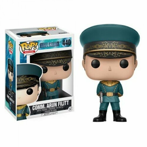 Фигурка Funko POP Commander Arun Filitt Clive Owen (Vaulted) из фильма Valerian and the City of a Thousand Planets