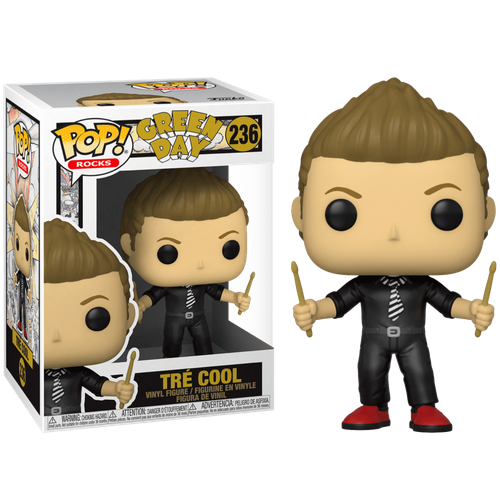 фигурка funko pop rocks green day tre cool 56726 Фигурка Funko POP Tre Cool из группы Green Day 236