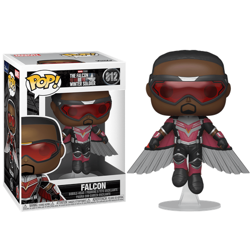 Фигурка Funko POP Falcon Flying из сериала The Falcon and the Winter Soldier 812 фигурка funko pop the falcon and the winter soldier falcon flying pose