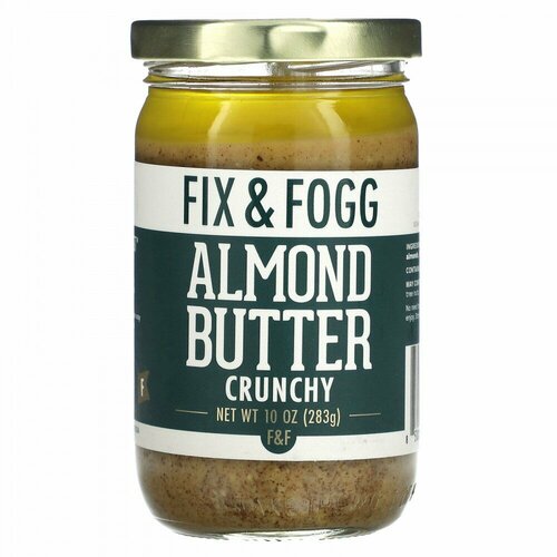 Fix & Fogg, Almond Butter Crunchy, 10 oz (283 g)