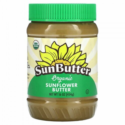 SunButter, Organic Sunflower Butter, 16 oz (454 g)