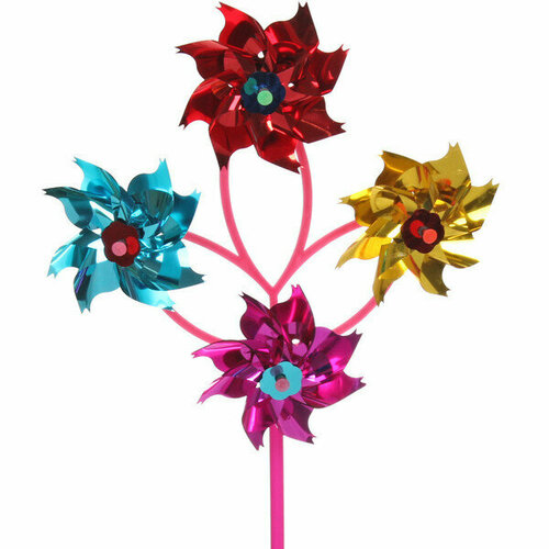 Ветрячок Звездопад d-22 см цветок 46 см 339₽