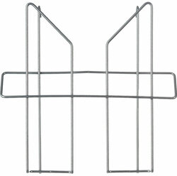 Лоток навесной для стоек парус, А4 (220х225х50), проволочный, хром, (стойки 290441, 290442)