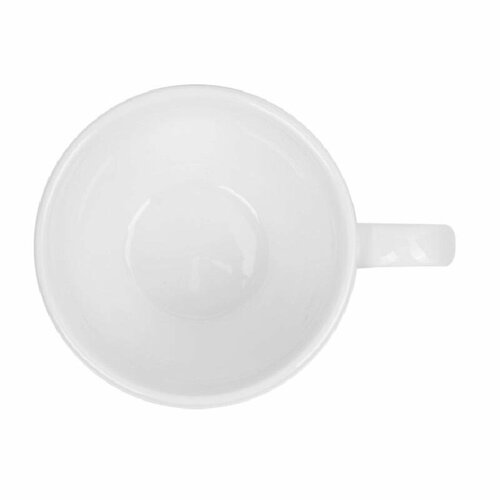 Кружка Chan Wave Classic Шоко 350мл, фарфор, белый, фк880