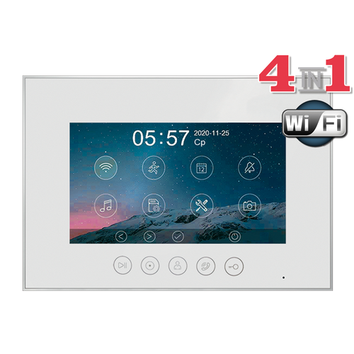 Монитор видеодомофона Tantos Marilyn HD Wi-Fi s VZ (white) монитор видеодомофона marilyn hd vz white