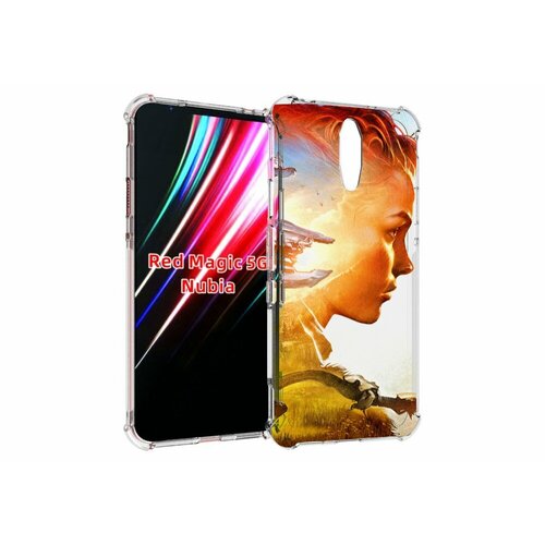 Чехол MyPads Horizon Zero Dawn art для ZTE Nubia Red Magic 1 5G задняя-панель-накладка-бампер чехол mypads horizon zero dawn для zte nubia red magic 7 задняя панель накладка бампер