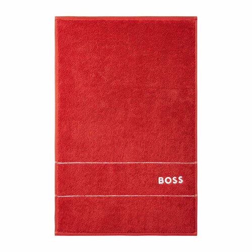 фото Полотенце hugo boss plain red 100x150 см