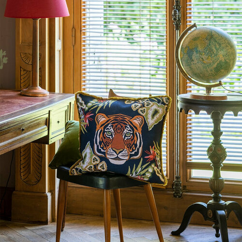 Декоративная подушка Iosis Masques Nuit 45x45 см