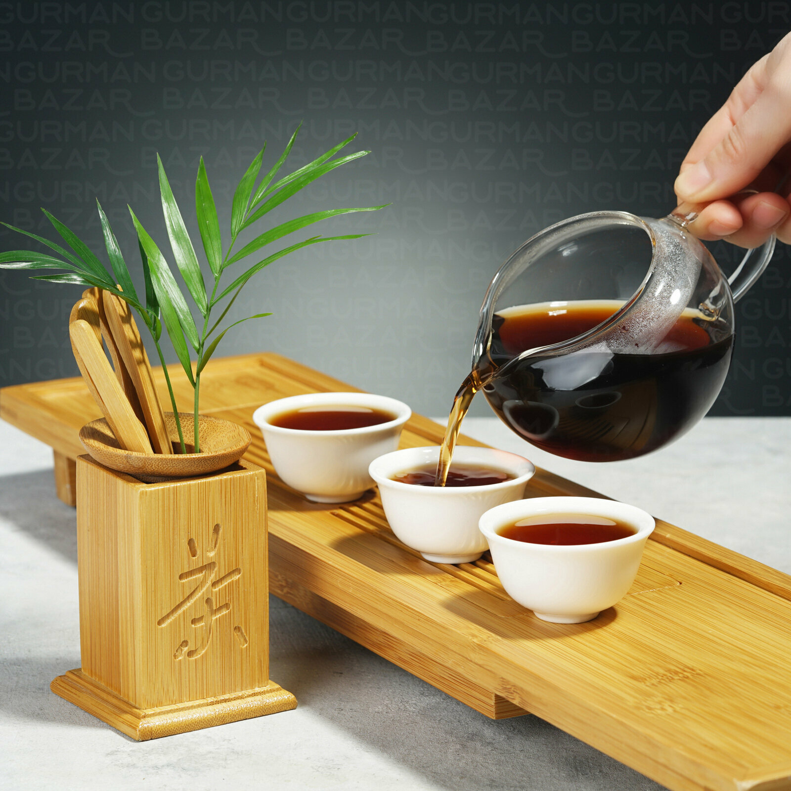 Чай листовой Ceremony китайский шу пуэр молочный 100 г черный листовой рассыпной - фотография № 2