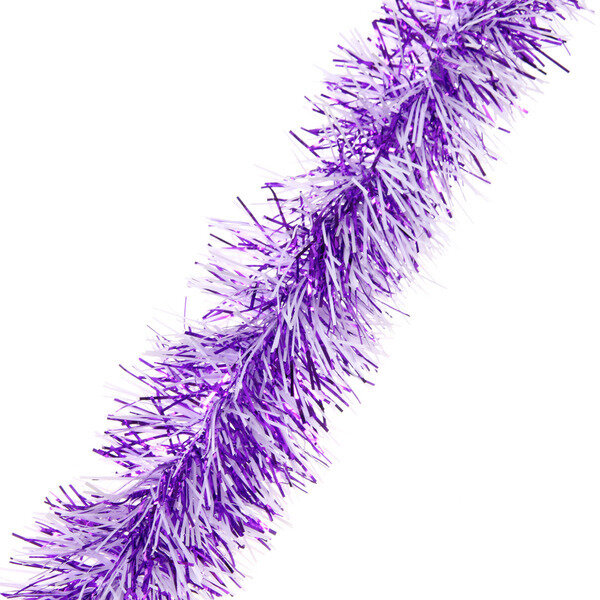 Мишура 2 м 9 см «Снежное сияние» Фиолетовый