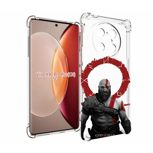 Чехол MyPads God-of-War для Vivo X90 Pro Plus задняя-панель-накладка-бампер чехол mypads god of war для vivo x80 pro задняя панель накладка бампер