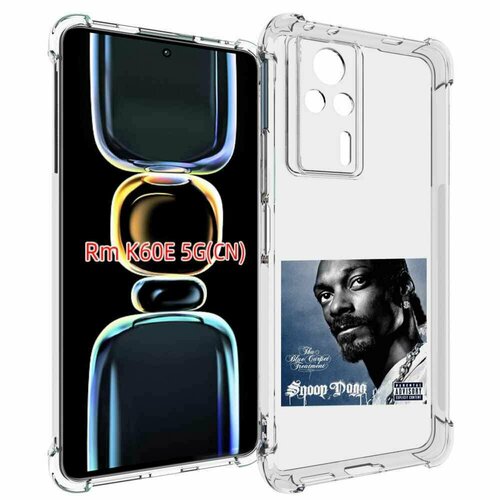 Чехол MyPads Snoop Dogg THA BLUE CARPET TREATMENT для Xiaomi Redmi K60E задняя-панель-накладка-бампер чехол mypads snoop dogg tha blue carpet treatment для xiaomi 12t pro задняя панель накладка бампер