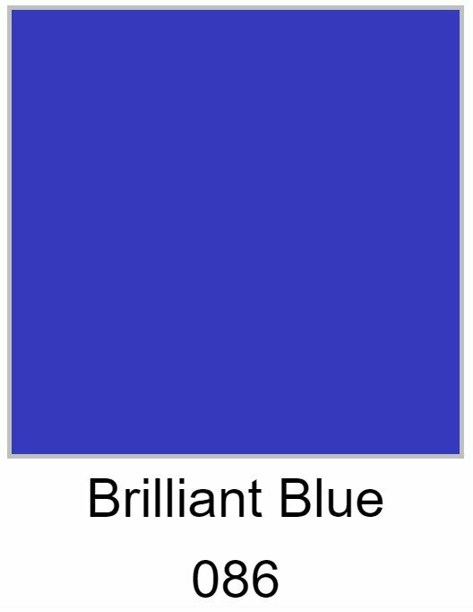 Самоклеящаяся пленка Oracal 641, цвет 086 (1х1 метр) матовая Синяя